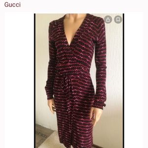 Gucci wrap dress